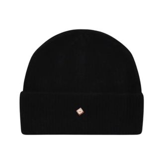 Casablanca Stijlvolle Kapa voor een trendy look - unisex - Hoeden - Zwart - ONE Size - Accessoires