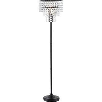 Jonathan Y Designs Juliette 60 Crystal/Metal Floor Lamp, Bronze / Clear at Nordstrom