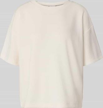 MY ESSENTIAL WARDROBE T-Shirt mit Rundhalsausschnitt Modell Helle in Offwhite, Gr&ouml;&szlig;e XS/S