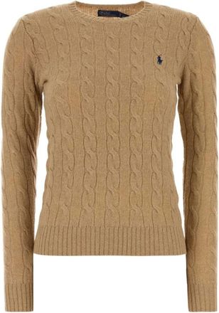 Polo Ralph Lauren Camel Cable Knit Sweater