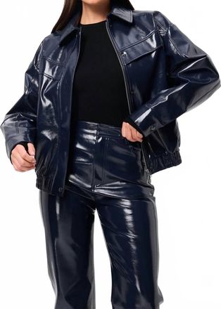 Mossman Dawn On Me Jacket In Midnight