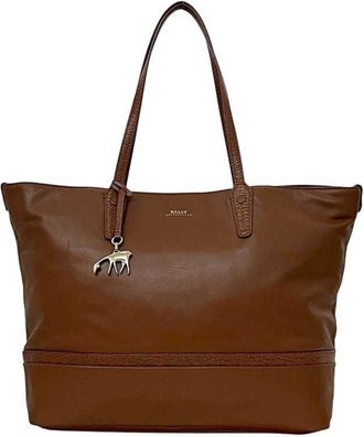Bally Leather Tote Bag (Pre-Owned)