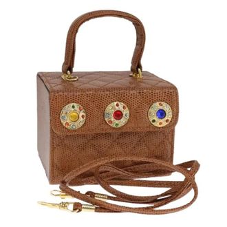 Fendi Pre-owned Vintage Mini Bag - Dames - Vintage Mini Tas - Bruin - ONE Size - Leer - Vintage