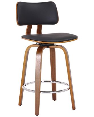 Worldwide Home Furnishings Mid-Century 26 Counter Stool With Swivel