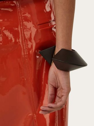 Ferragamo Women Shaped bracelet (S) Brown