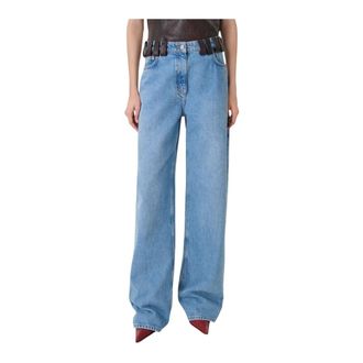 Iro Iro, Dames, Jeans, Blauw, Maat: L Katoen