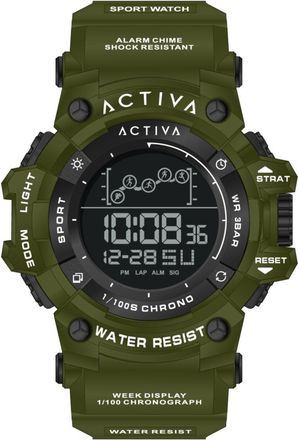 Invicta Digital ACW8082-033 Herenhorloge - Digitaal Uurwerk - ABS met Zwarte Wijzerplaat - 50 mm