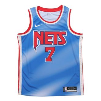 Nike Mens Nike Dri-FIT Retro 19-20 Season Brooklyn Nets Durant No. 7 Blue Jersey CQ4253-402