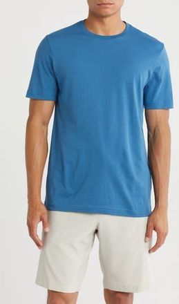 Travis Mathew Solid Crewneck T-Shirt in Mid Blue at Nordstrom Rack, Size Xx-Large