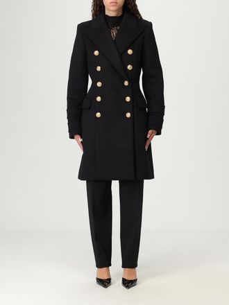Balmain Coat BALMAIN Woman color Black