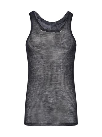 Rick Owens Tank Top In Cashmere