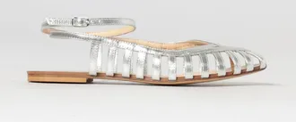 Anna F. Sandalo in pelle laminata