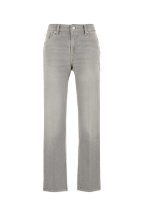7 For All Mankind Grey Stretch Denim Calie Jeans