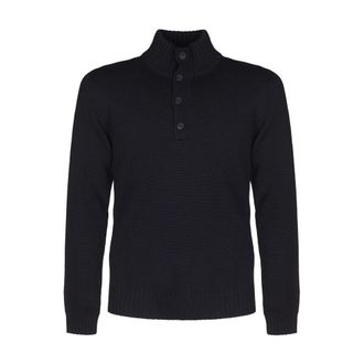 Alpha Studio Truien & Vesten, Heren, Blauw, XL, Lupetto