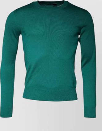 Dolce & Gabbana virgin wool slim-fit crew-neck jumper