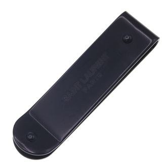 Saint Laurent Black Metal Money Clip (Pre-Owned)