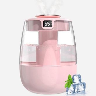 No Brand Humidificador Silencioso Con Pantalla Usb - 1l, 2 Modos De Niebla, Luz Nocturna Y Apto Para Oficina Y Habitaci&oacute;n Infantil