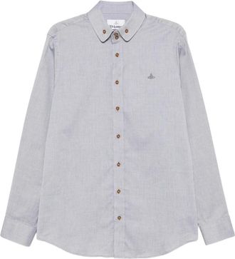 Vivienne Westwood Orb-embroidered Button-down Shirt