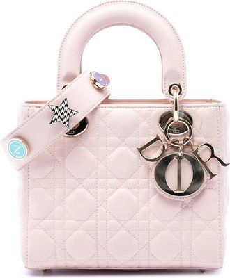 Dior Pre-owned Dior Small Lambskin Cannage My ABCDior Lady Dior Ladies 3A8OAKNWWVKFOPIC