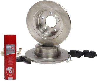 OEM Juego De Discos Y Pastillas De Freno Trasero Bmw 1 201003150