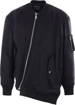 Comme Des Gar&ccedil;ons Bomber asimmetrico reversibile - Nero