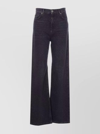 Twin-Set embellished wide-leg jeans