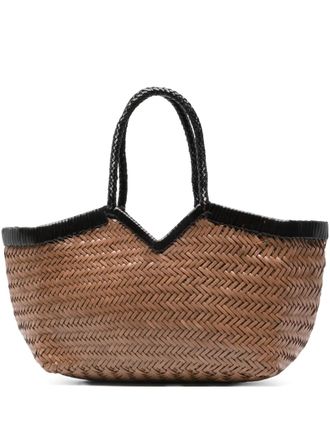 Vipera woven tote bag - women - Leather - One Size - Brown