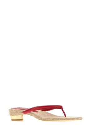 Cult Gaia Sierra Thong Sandal - Red