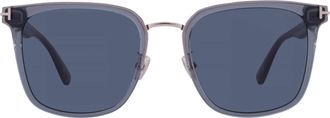 Tom Ford Smoke Square Mens Sunglasses FT1383-K 20A 57