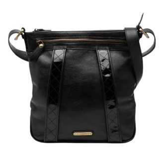 Burberry Pre-owned Cross Body Bags, female, Black, Size: ONE SIZE Pre-owned Vintage Crossbody Bag