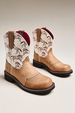 Anthropologie Ariat Fatbaby Heritage Western Boots