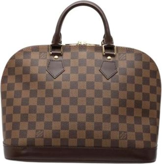 Louis Vuitton Pre-owned Handbags, female, Brown, Size: ONE SIZE Pre-owned Fabric Handbag