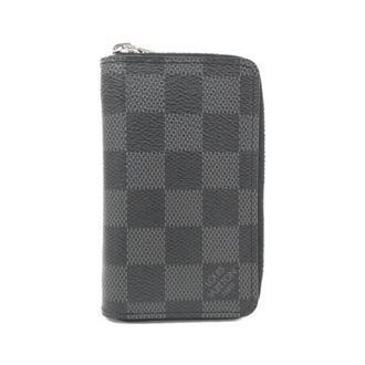 Louis Vuitton Graphite Coated Canvas Coin Purse/Coin Case (Pre-Owned)