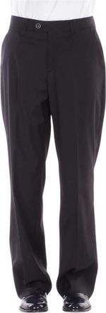 John Richmond Suit Broeken - Heren - Nette broeken - Zwart - L - Wol - Broeken