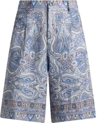 Etro Korte broek met Etro Paisley-print
