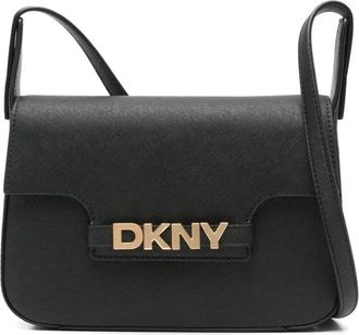 DKNY Crossbody Tas - Dames - Schoudertassen - Zwart - ONE Size - Leer - Tassen