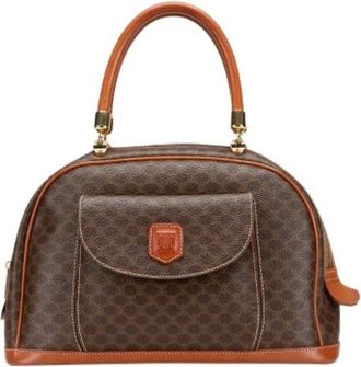Celine Pre-owned Handbags, female, Brown, Size: ONE SIZE Pre-owned Vintage Handbag