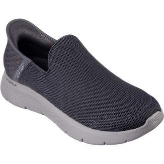Skechers Mens Go Walk Flex No Hands Shoes - Grey - Size UK 12