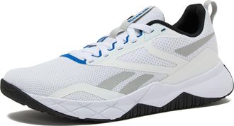 Reebok Mens Nfx Trainer Sneaker, White/Black/Optimum Blue, 10 UK