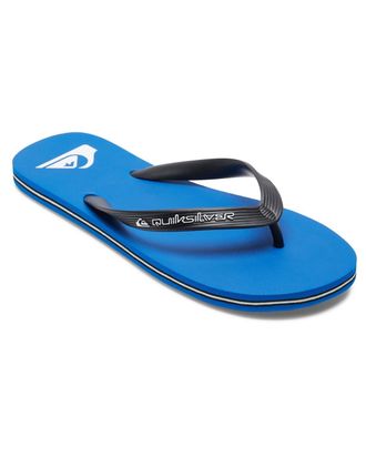 Quiksilver Sandale QUIKSILVER Molokai Core, Herren, Gr. 10 (43), blau (blau 1), Obermaterial:Obermaterial: Synthetikmaterial / Aussensohle: Moosgummi;, Schuhe Sa