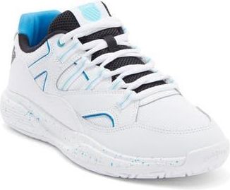 K-Swiss Tura Team Court Sneaker in White/Brillant Blue/Black at Nordstrom Rack, Size 10.5