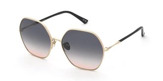 Nina Ricci SNR482 0300 Womens Sunglasses Gold Size 60