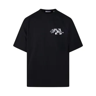 Off-white Stroke 2 Arrow Skate S/S Tee - male - Off White - T-Shirts - Black - XL - Tops