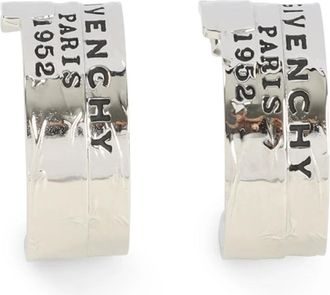 Givenchy Tape Oorbellen - Dames - Oorbellen - Grijs - ONE Size - Accessoires