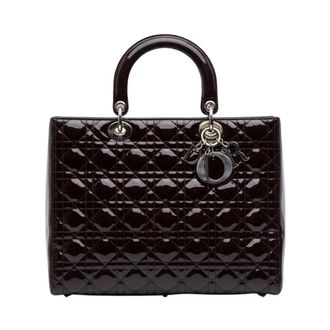 Dior Pre-owned Elegante Gestructureerde Handtas - Dames - Pre-owned - Bruin - Maat: ONE Size