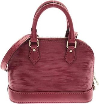 Louis Vuitton Pre-owned Mini Bags, female, Red, Size: ONE SIZE Pre-owned Epi Mini Handbag