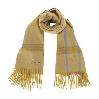 Alviero Martini 1A Classe Sciarpa in Lana Stampata Gialla - - Accessories - Donna - Giallo - ONE SIZE