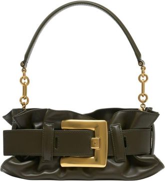 Balmain Anthem Shoulder Bag Green