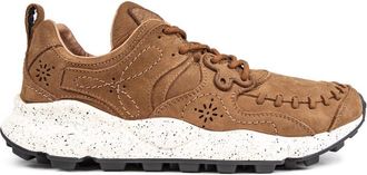 Flower Mountain Yamano Suede Mens Brown Trainers - Tan Nubuck - Size UK 11