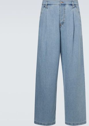 Dries Van Noten Penning high-rise wide-leg jeans
